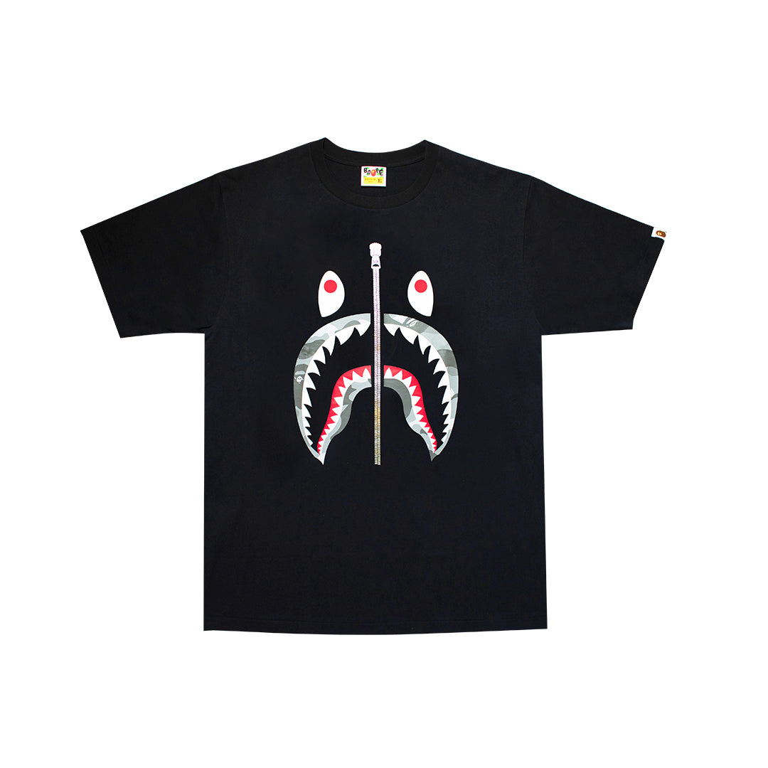 Bape Camo Shark T-Shirt Grey Camo