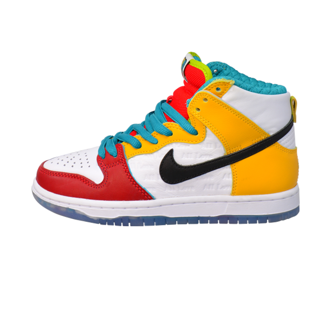 Nike Dunk SB High Pro Fro Skate All Love