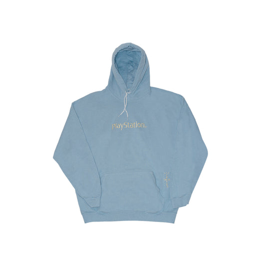 Travis Scott Motherboard ll Light Blue Hoody