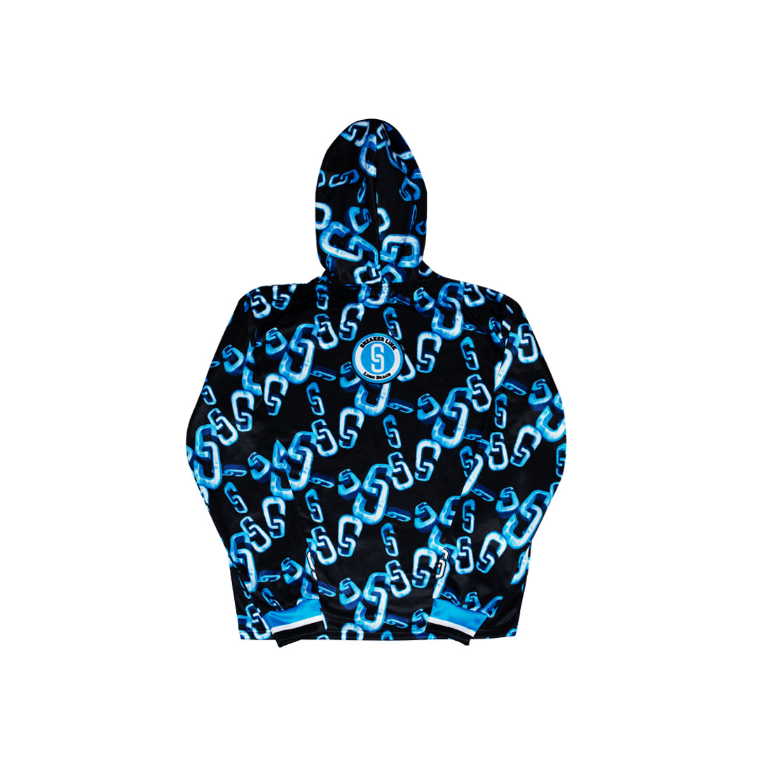 Sneakerlink Motif Hoody in Black