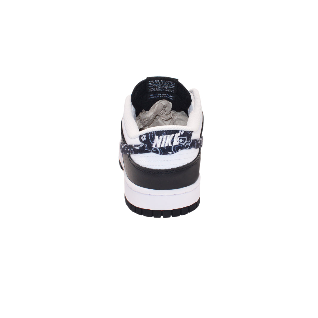Nike Dunk Low in Black Paisley